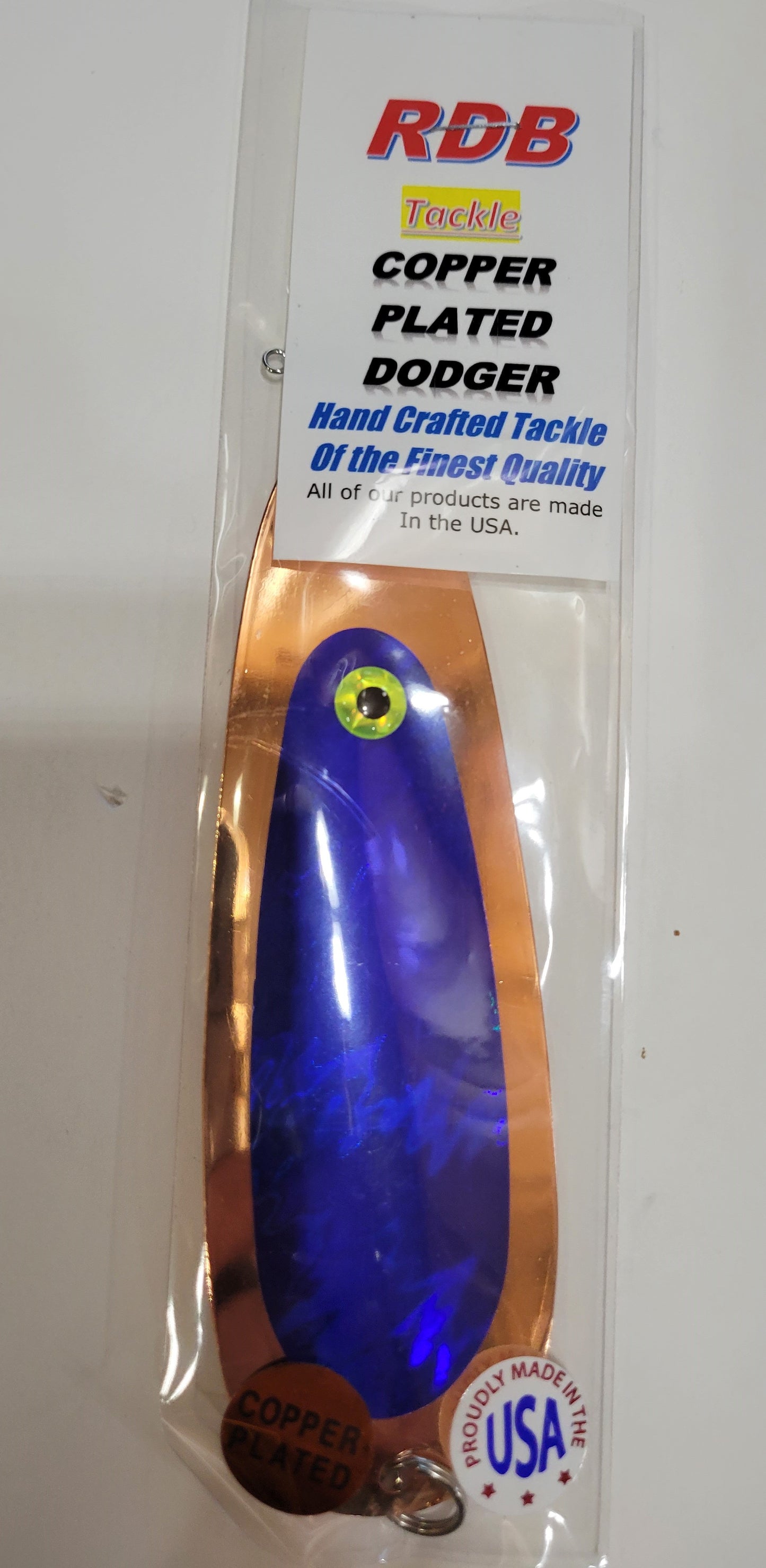 5.5" Copper Plated Dodger Blue